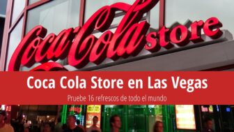 Coca Cola Store de Las Vegas ofrece refrescos raros