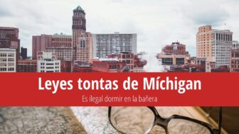 11 leyes tontas de Michigan: Dormir en la bañera es ilegal