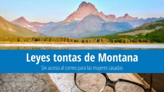 9 leyes tontas de Montana: Las mujeres no deben leer el correo