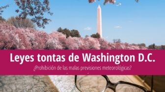 Leyes tontas de Washington D.C.: ¿Previsión de mal tiempo?