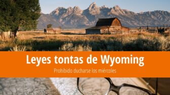 6 leyes tontas de Wyoming: No ducharse los miércoles