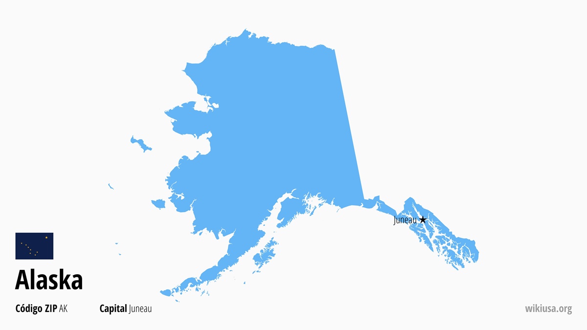 Mapa del Estado de Alaska | ¿Dónde está Alaska? | Alaska en EE.UU. – qué ver, ciudades, clima y mapa