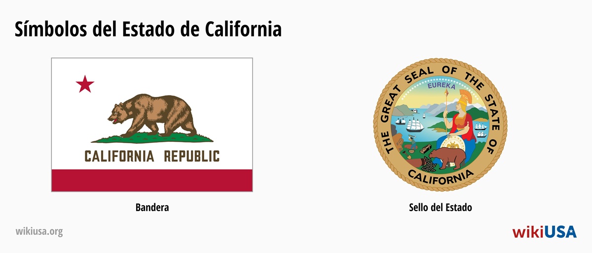 Bandera del Estado de California | El Gran Sello del Estado de California