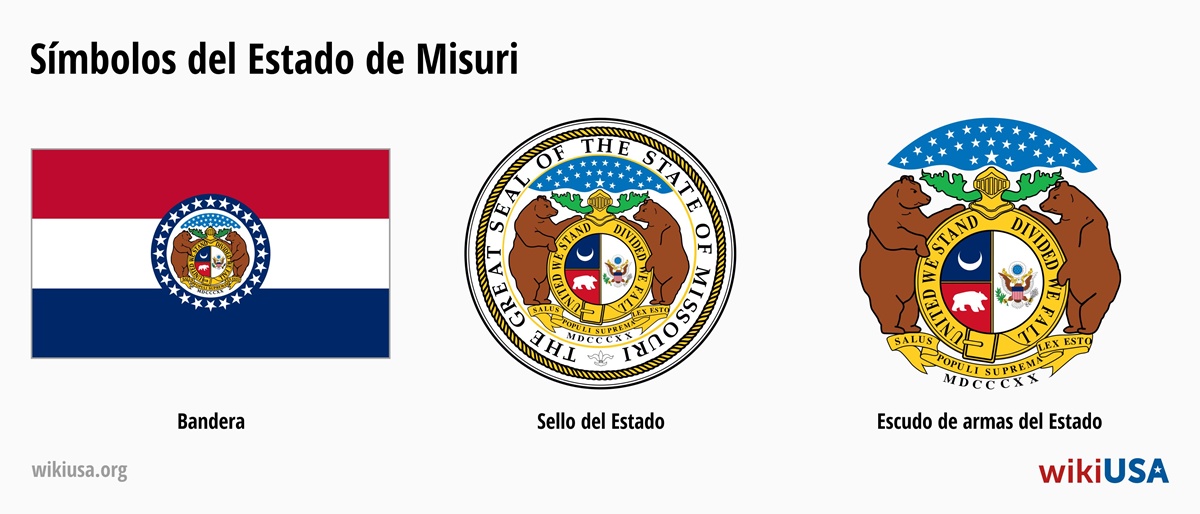 Bandera del Estado de Missouri | El Gran Sello del Estado de Missouri