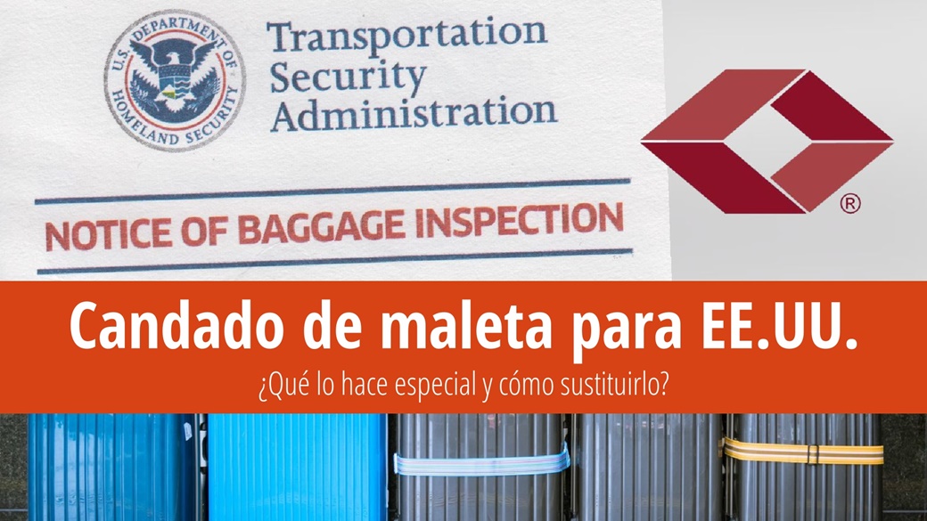 Cerradura de maleta TSA para EE.UU.: ¿Qué la hace diferente? | © Baggage Master